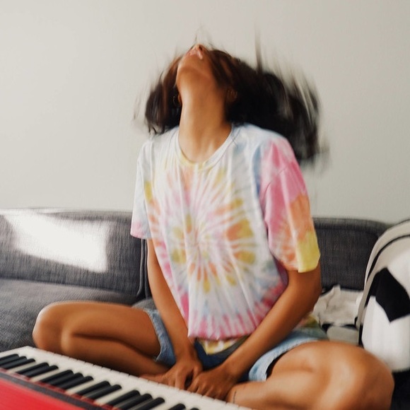 Urban Outfitters Oversized Tie-Dye Tee - Med - Picture 3 of 5